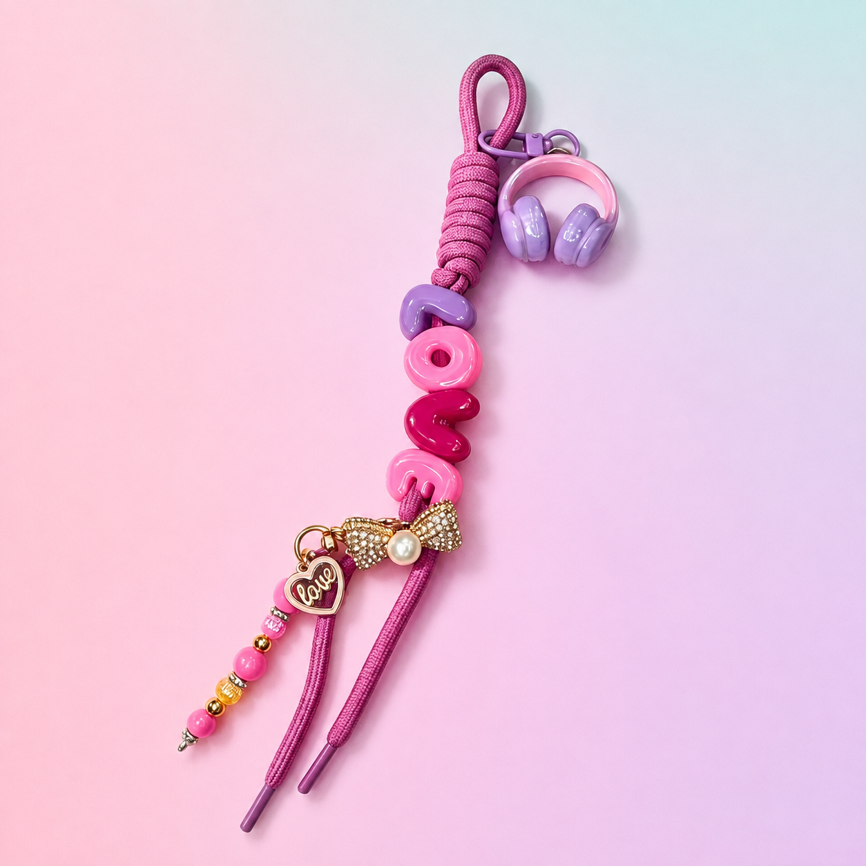 Main Character Personalised Bag Charm
